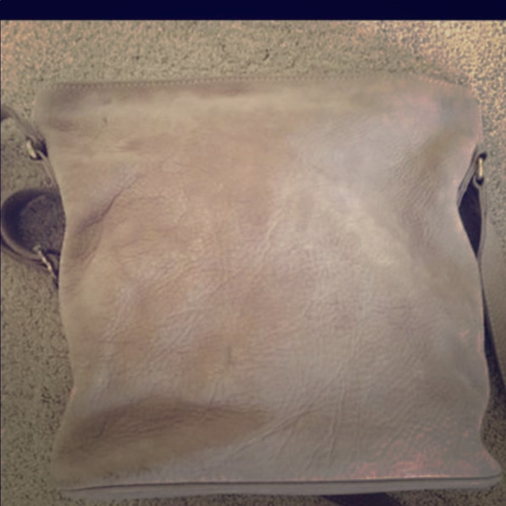 Coach Authentic Soft Suede Leather Crossbody Bag